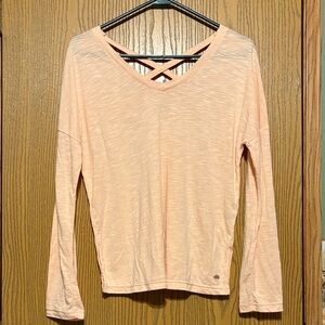 Studio Light Peach Long Sleeve Top